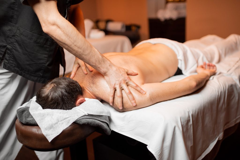 deep tissue massage for back pain in Kirkland 